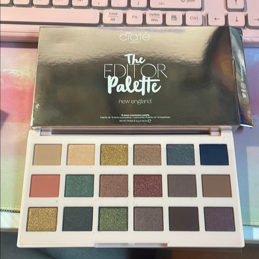 Ciate The Editor Palette - New England Eyeshadow